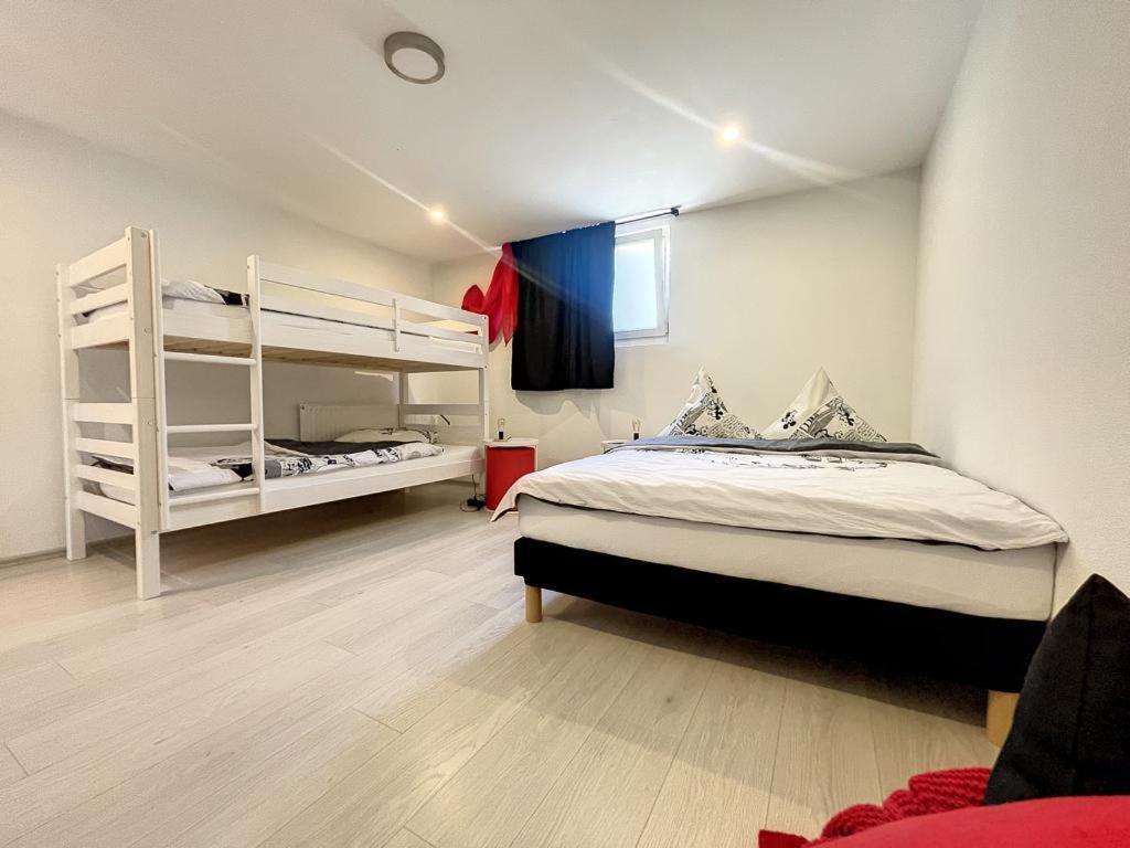 Appartement Moderne Avec Terrasse Et Piscine A Chatel Sur Bex Exterior foto